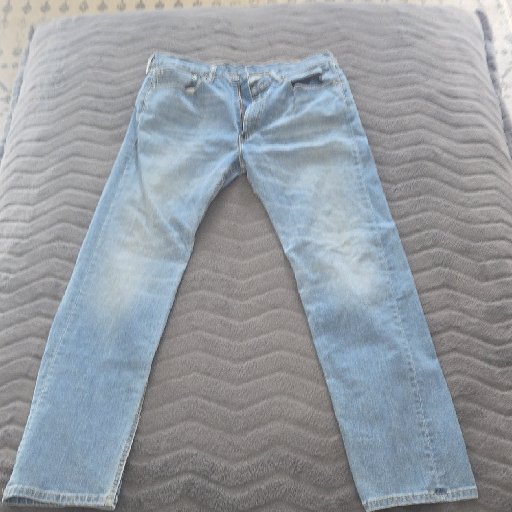 Levi's Sky Blue Denim Pants - Picture 6 of 11